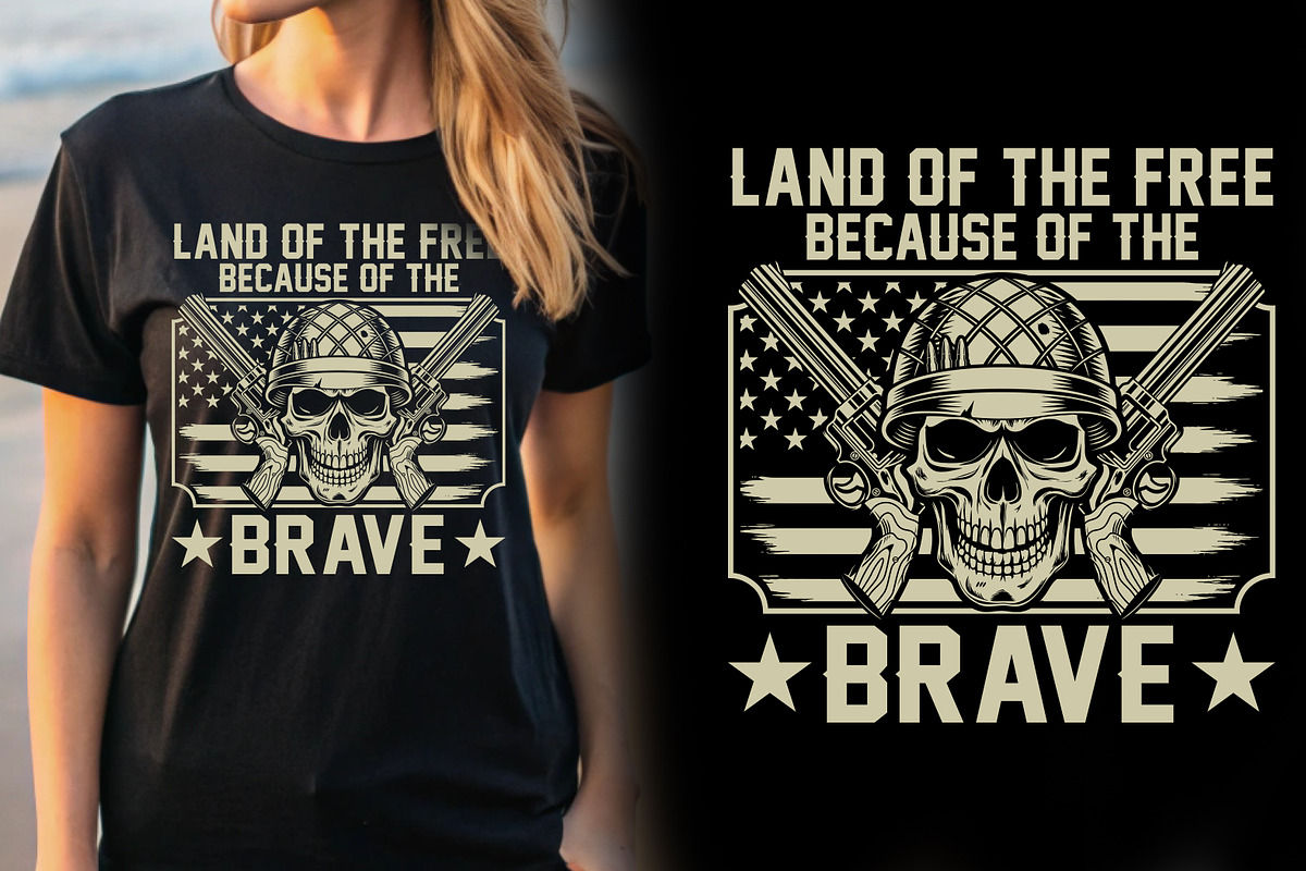 Veteran T-shirt Design, a Graphic by Crafts Bundle (Photo 2 of 2)