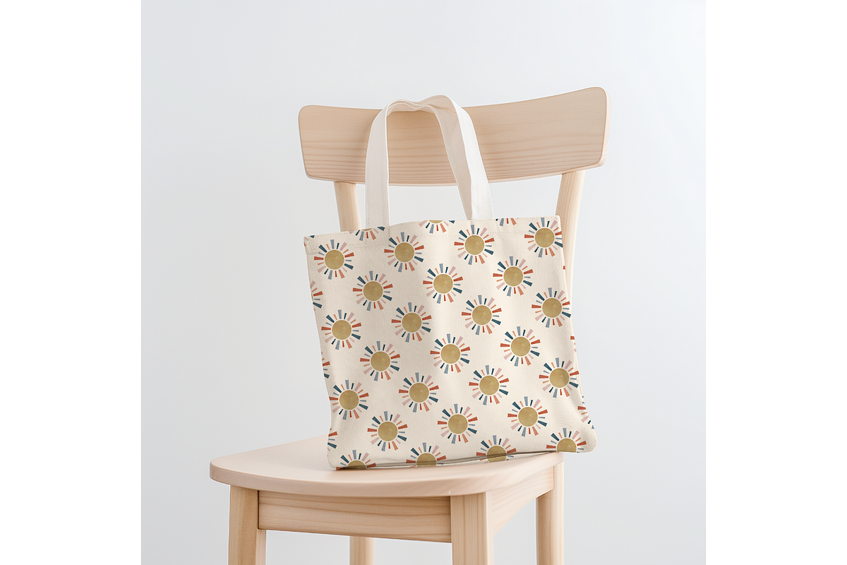 Boho Sunburst Seamless Pattern, a Pattern Graphic by OwlAndFern (Photo 12 of 12)