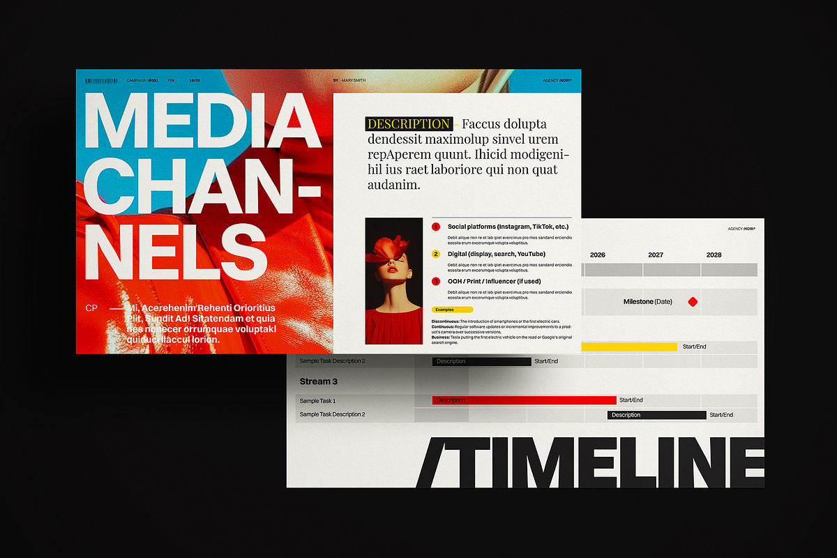 Creative Brief Campaign Template, a Presentation Template by ArtisanaAura (Photo 7 of 9)