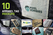 10 Apparel Tag Mockups, a Packaging Mockup by Creative Grenade (Thumbnail 1 of 3)