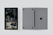 Folded Business Card - Software, a Business Card Template by TheFeture (Thumbnail 2 of 5)