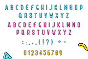 Betamin|colorful sans-serif font, a Serif Font by wowomnom (Thumbnail 6 of 6)