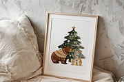 Scandinavia Christmas, a Seasonal Illustration by heyiamalice (Thumbnail 3 of 17)