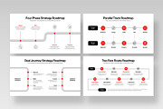 Roadmap Timeline Infographic Present, a Presentation Template by BrandPacks (Thumbnail 5 of 7)