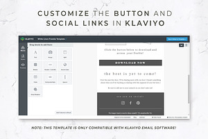 Canva & Klaviyo Template Freebie