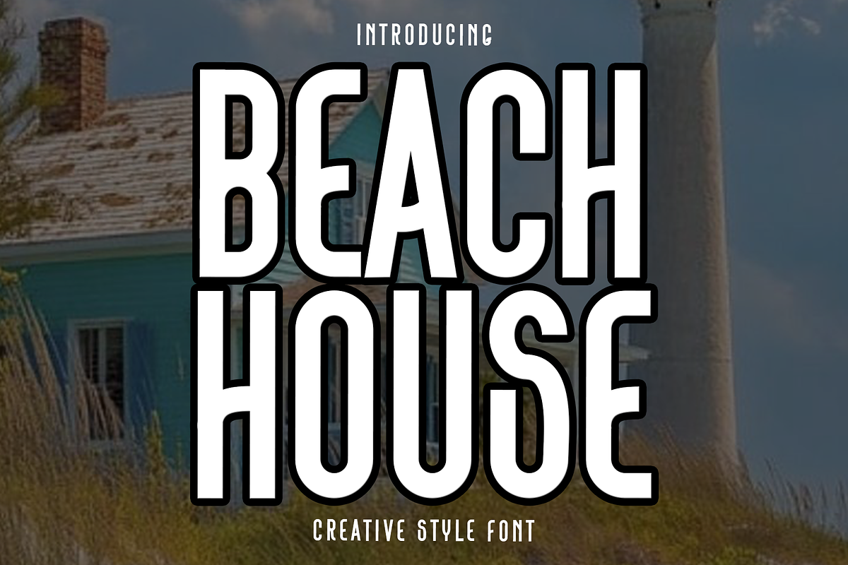 Beach House, a Script Font by FreshTypeINK (Photo 1 of 8)
