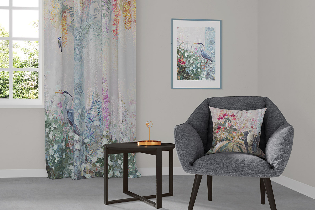 Fabric and interior mockup set, a Product Mockup by Easy Mocks (Photo 3 of 7)