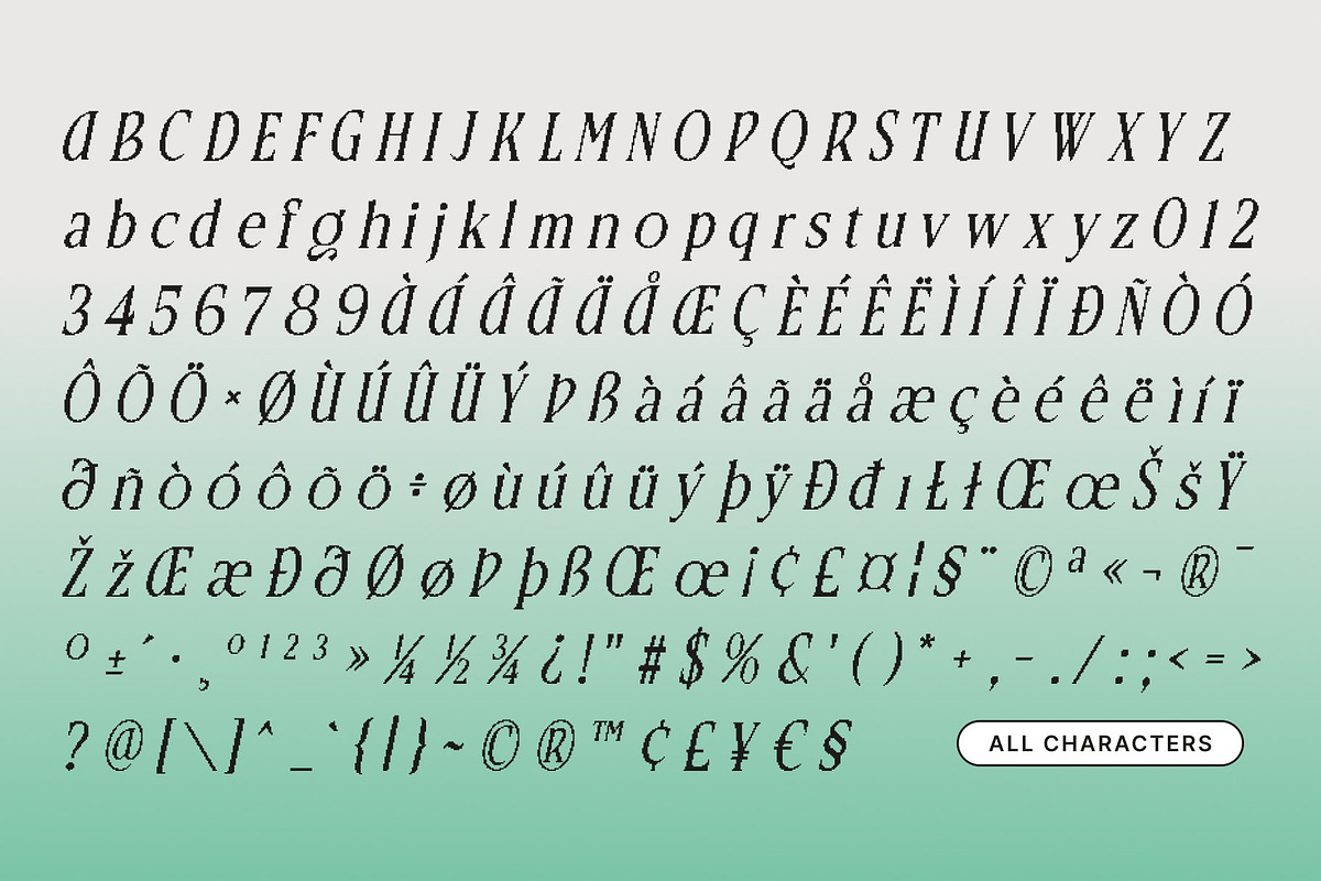 CS Belong Pixel, a Serif Font by Craft Supply Co. (Photo 8 of 8)