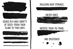 Textured Ink Brushes