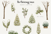 The Christmas town, an Animal Illustration by Mimomy (Thumbnail 7 of 14)