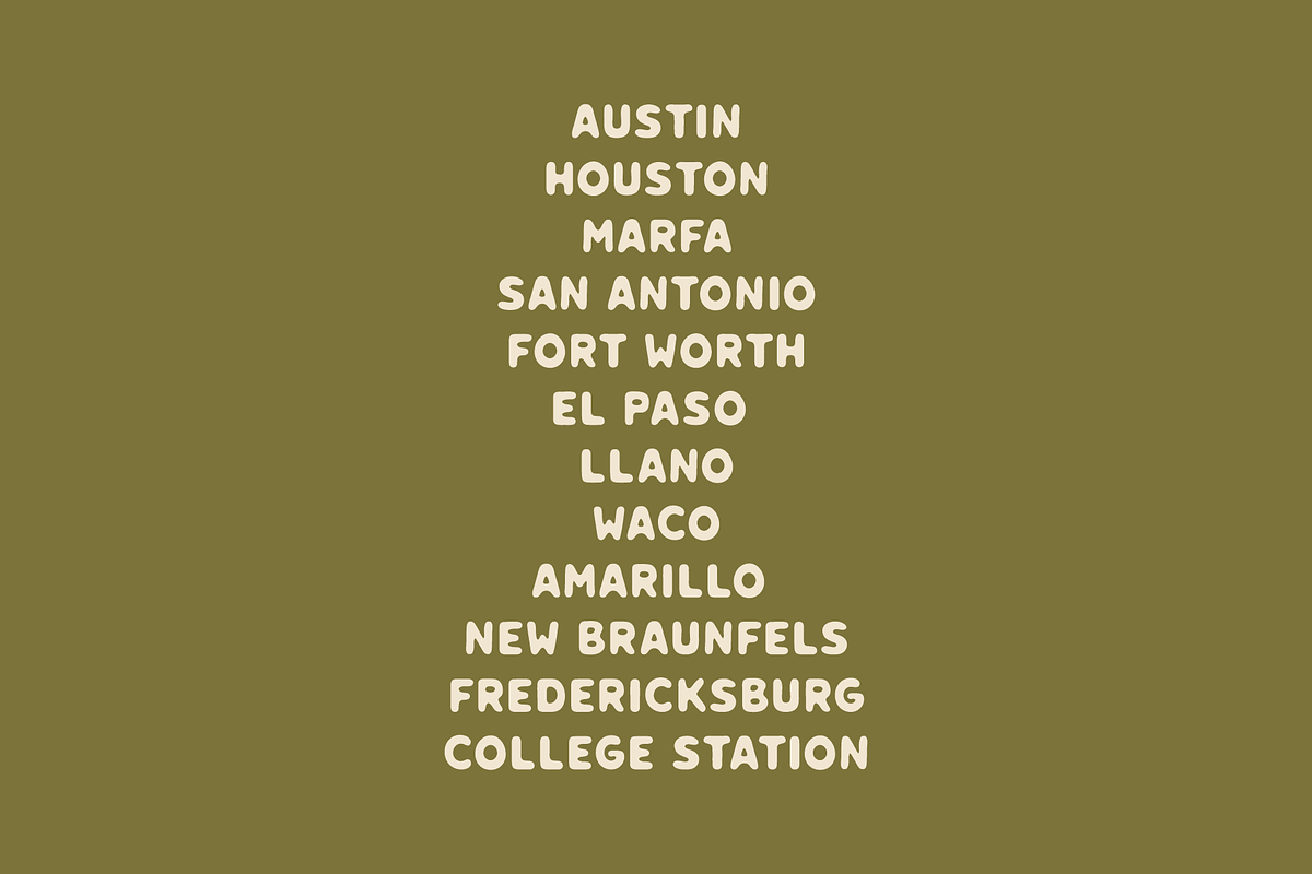 RANCHERO by Ocotillo Design Studio, a Sans Serif Font by Ocotillo Design Studio (Photo 5 of 5)