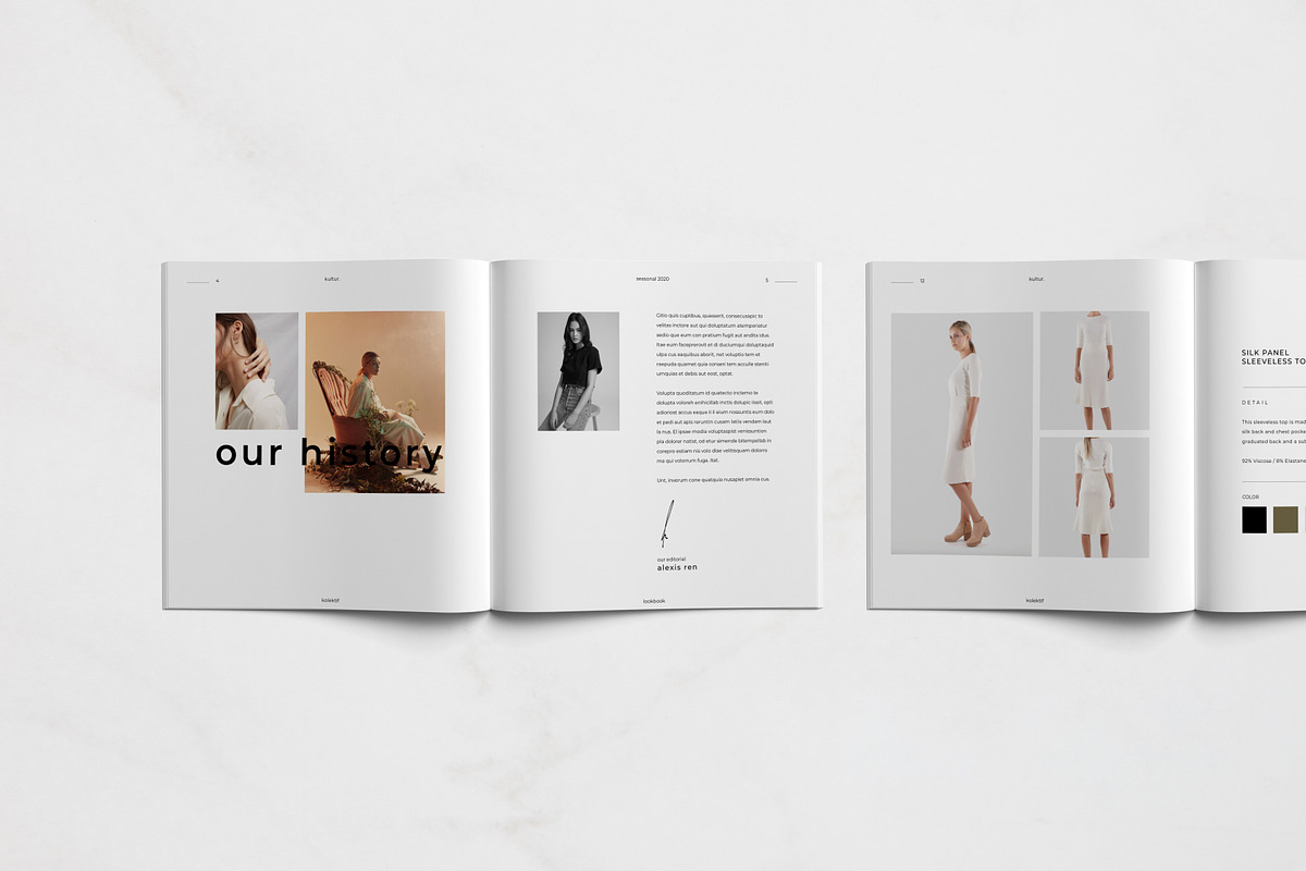 Lany Lookbook, a Brochure Template by Loc Tropis (Photo 3 of 9)