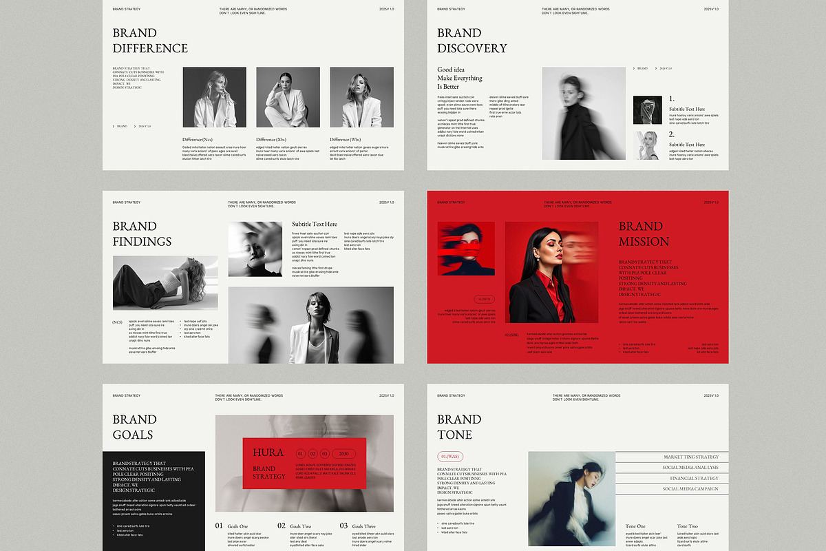 Brand Strategy Presentation Template, a Presentation Template by Pradaxa (Photo 7 of 7)