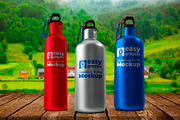 Aluminium Bottle Mockup, a Mockup by rogeriomarcos (Thumbnail 7 of 7)