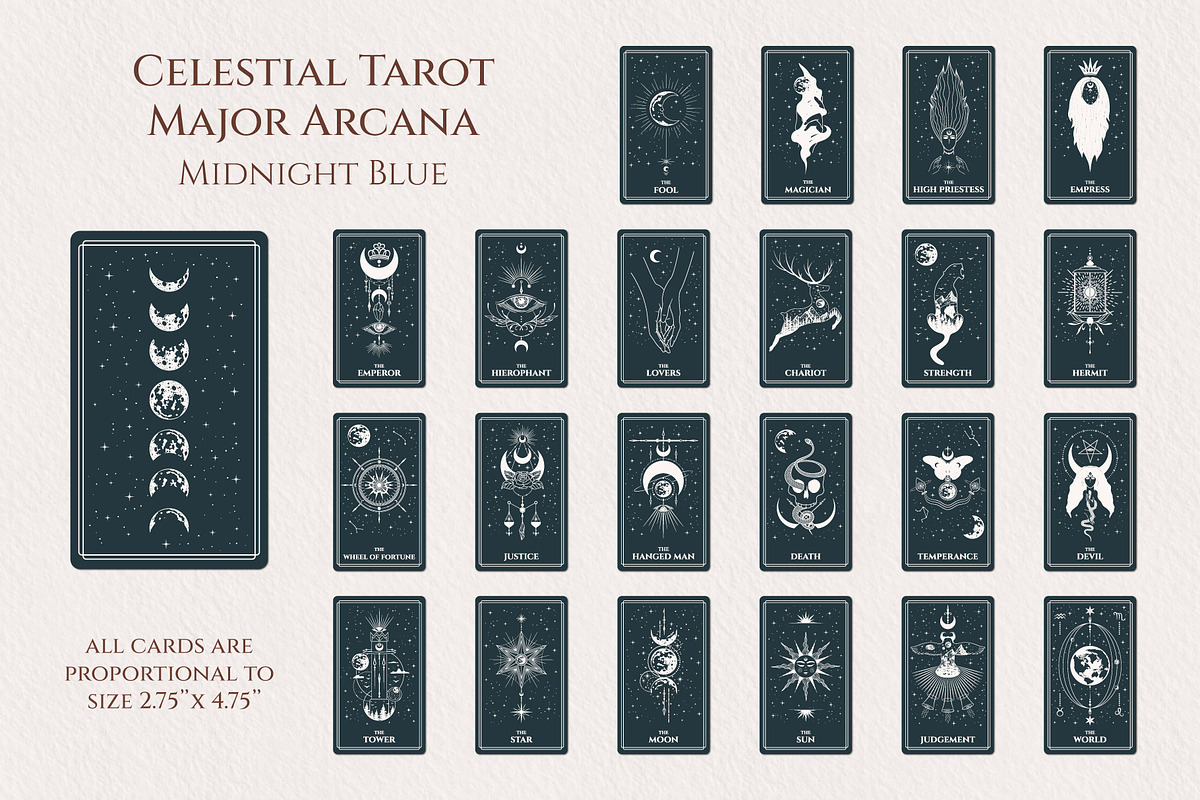 Celestial Tarot - Minor&Major Arcana, an Illustration by KirillsWorkshop (Photo 8 of 22)