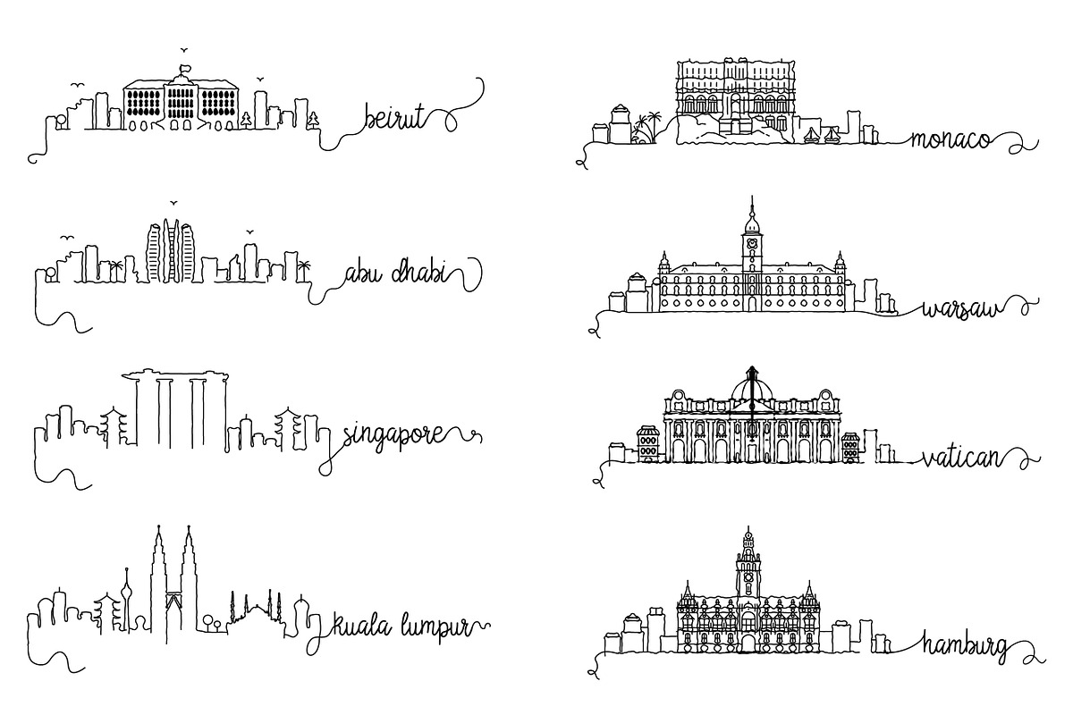 140 - Signature Skylines, an Outline Icon by Kursat Unsal (Photo 3 of 20)