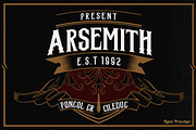 Arsemith + Bonus, a Font by Ryan Prasetya (Thumbnail 1 of 5)