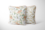 Hibiscus Line Drawing Floral Pattern, a Pattern Graphic by Rose Design (Thumbnail 8 of 12)