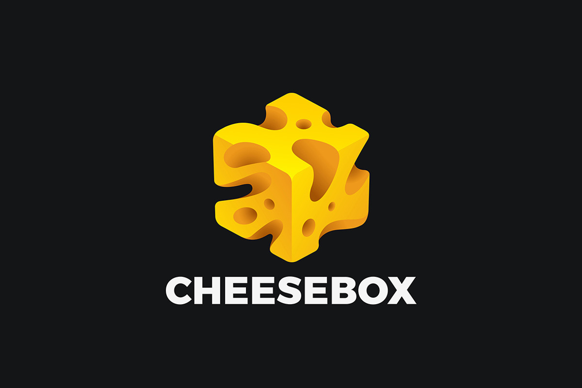 Cheese Logo Box, a Branding & Logo Template by Cyritron