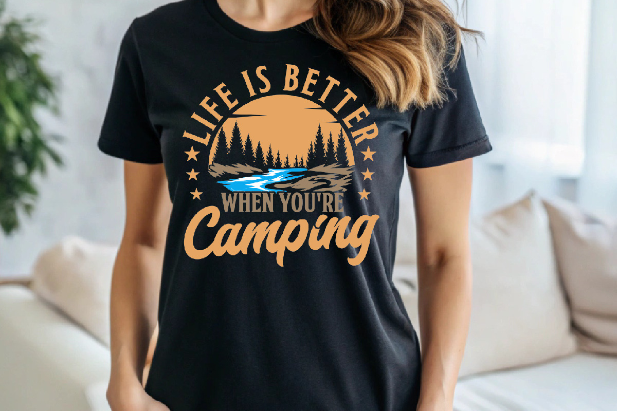 Life Is Better When You're T-shirt, an Illustration by Crafts Bundle (Photo 4 of 5)