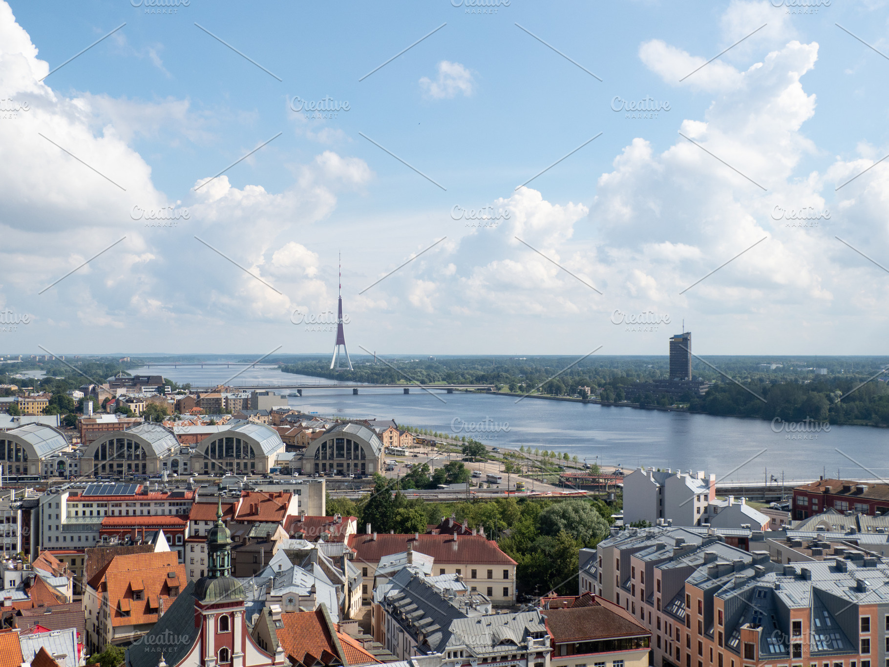 Cityscape of Riga, Latvia, a Photo by Annakaroline