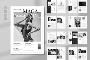 The Lifestyle Magazine Template, a Magazine Template by Spark_Creative