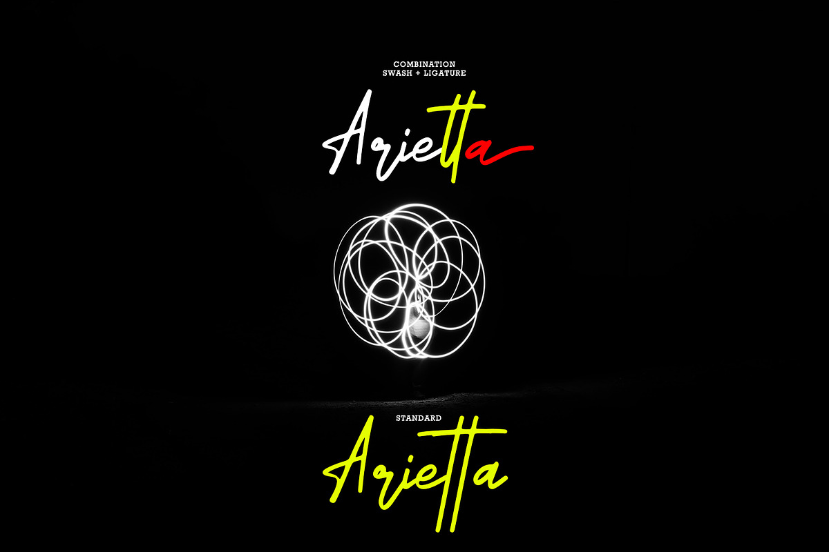 Ranormal Typeface Signature preview 3