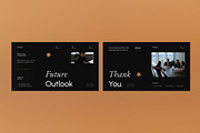 Black Modern Company Profile PPT, a Presentation Template by graphicook (Thumbnail 3 of 4)