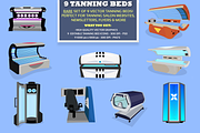 9 Tanning Bed Graphics and Icons, an Icon by RexForce (Thumbnail 1 of 2)