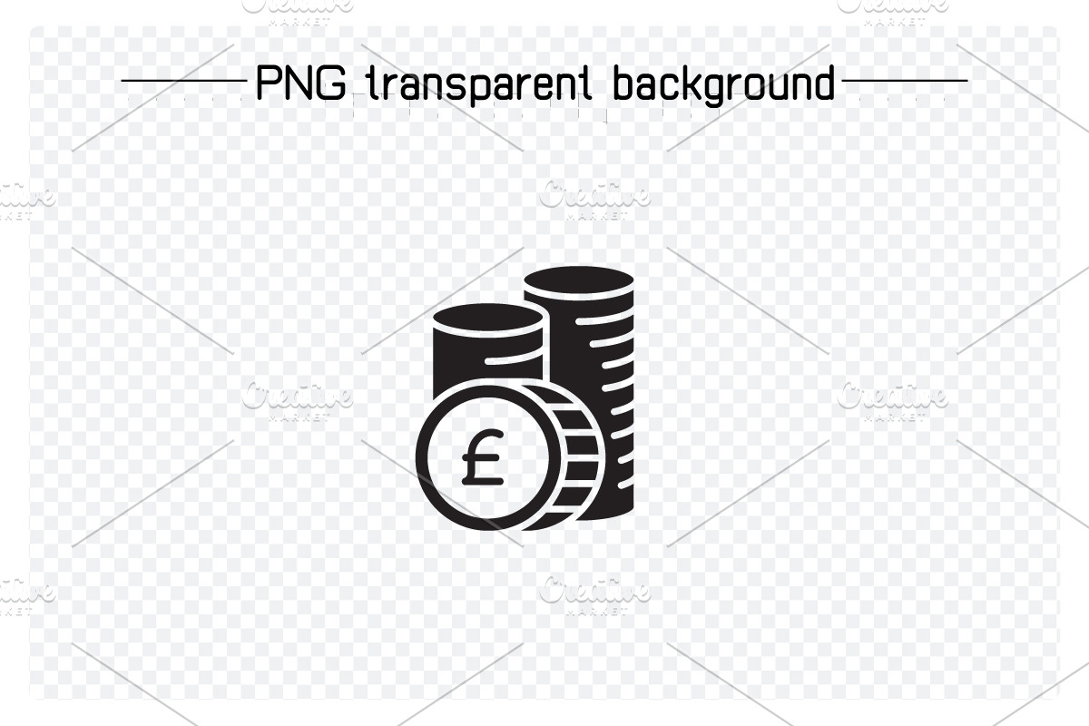 Pound Currency Icons Set, a Finance Illustration by Designfour (Photo 2 of 7)