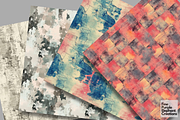 Grungy Sheets Vintage Distressed, a Pattern Graphic by Fine Purple Elephant (Thumbnail 4 of 5)