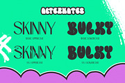 Mamboo Bubble Mix Graffiti Font, a Sans Serif Font by alit design (Thumbnail 10 of 20)