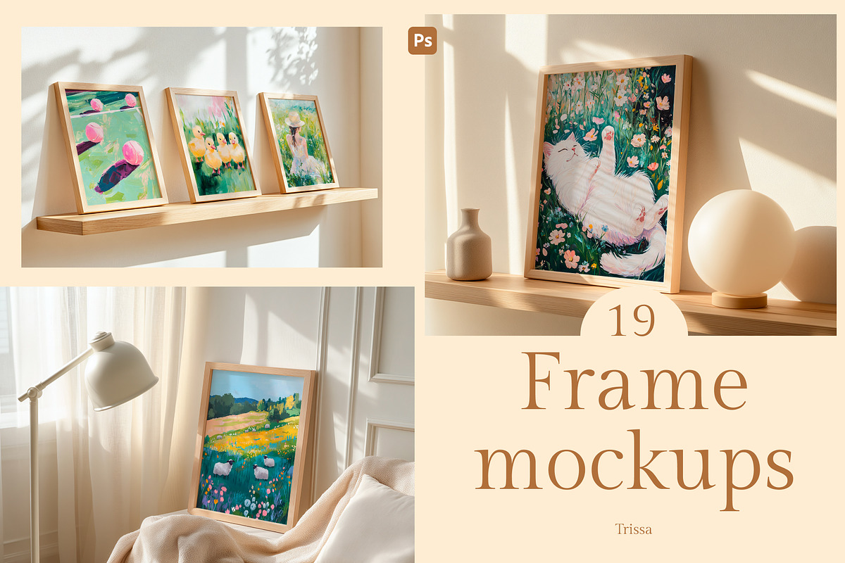 Simple interior. — 19 Frame mockup, a Household Mockup by Trissa (Photo 1 of 8)