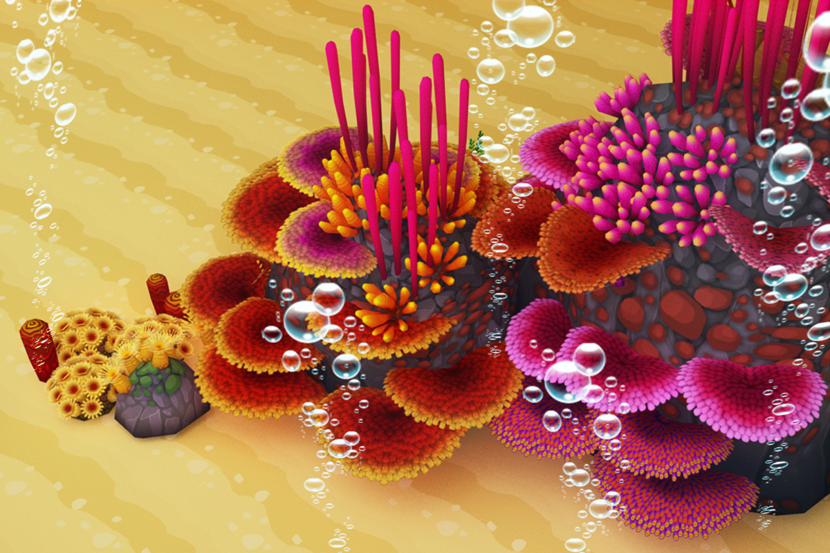 Coral Forest - Seaweed Valley, an Environmental 3D Model by Souchenki (Photo 7 of 16)