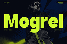 Mogrel - Heavy Bold Inktrap Font