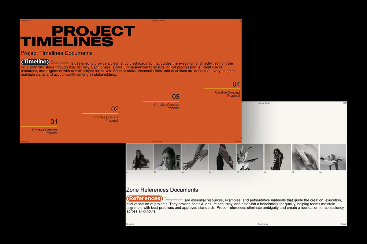Brief Campaign Presentation Template, a Presentation Template by GoldenPixelStudio (Photo 7 of 9)