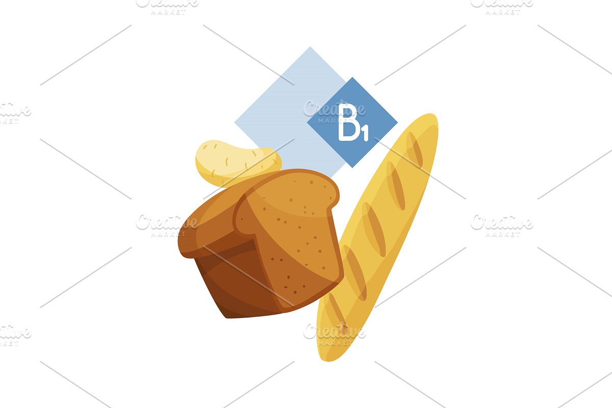 Artistic Illustration of Bread, an Illustration by Things for designers