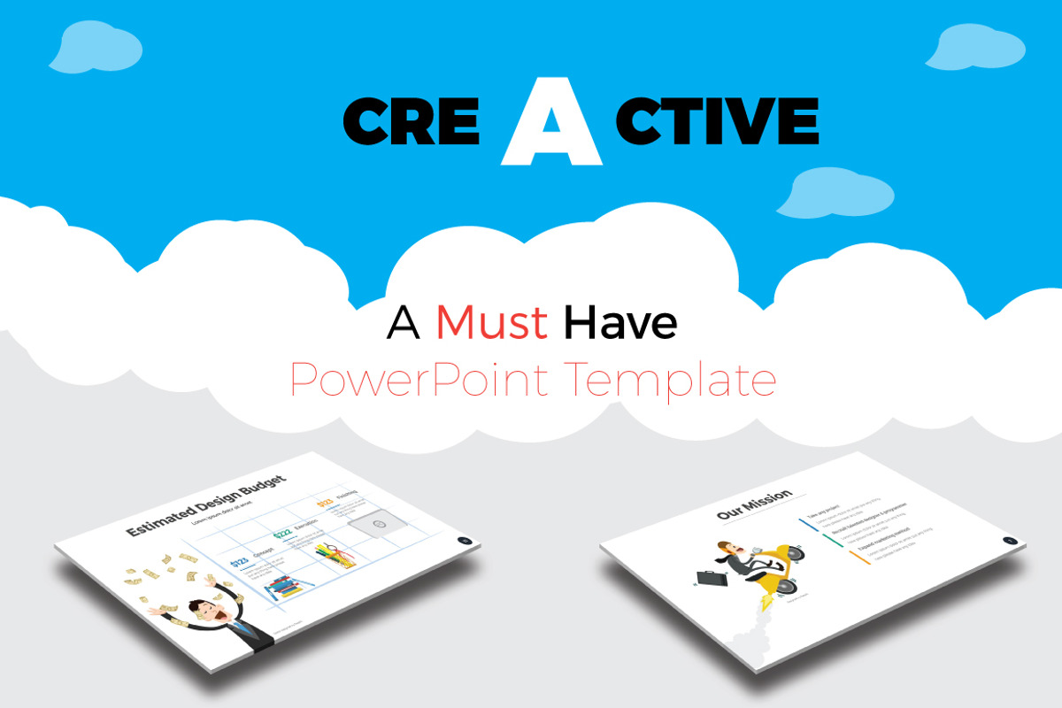 CreActive Presentation Template OFF, a Presentation Template by GreenDesign (Photo 1 of 6)