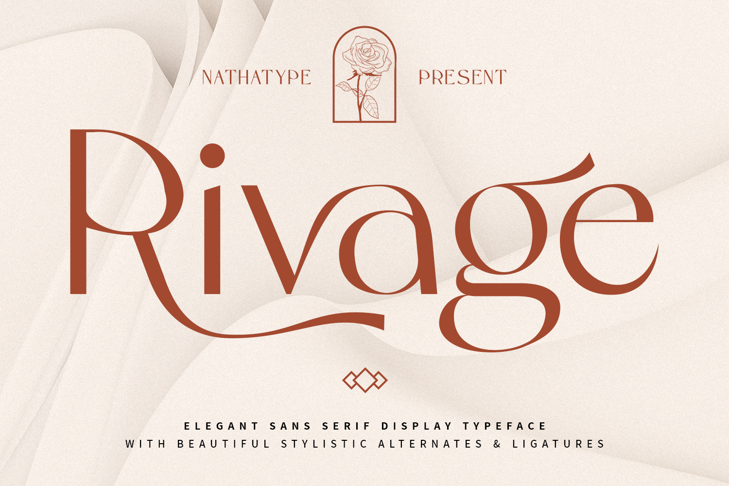 Rivage, a Sans Serif Font by Nathatype