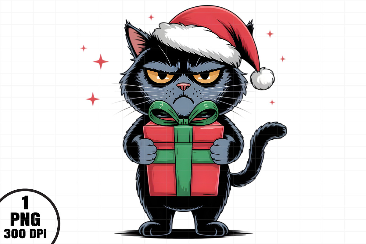 FunnyChristmat Cat Lovers Png, an Illustration by Daily.Designs (Photo 1 of 5)