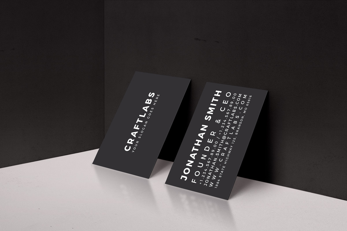 Simple Personal Business Card - 46, a Business Card Template by ND Design (Photo 7 of 7)