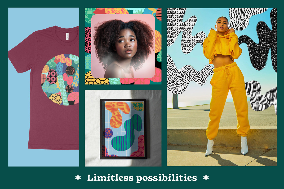 Bespoke patterns for Procreate, a Brush Add-On by Good Kid Studio (Photo 2 of 6)