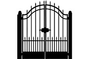 Modern Metal Gate, an Object Graphic by Creativeshirt (Thumbnail 4 of 19)
