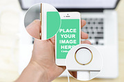 iPhone 6 Mockup with 5 Colour Modes, an iPhone Mockup by Made by Mancie (Thumbnail 2 of 5)