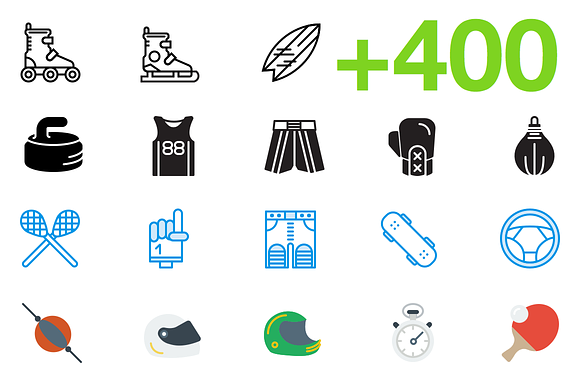 Smashicons 400 Sports Icons