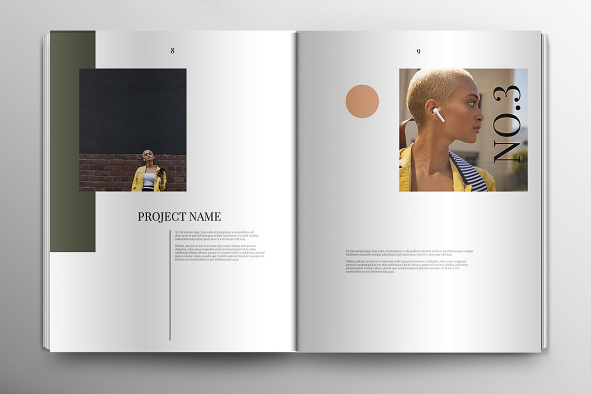 Portfolio Magazine Layout Set, a Templates & Theme by wavebreak