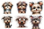 Frazzled Dog Clip Art, an Illustration by Designworld (Thumbnail 3 of 6)