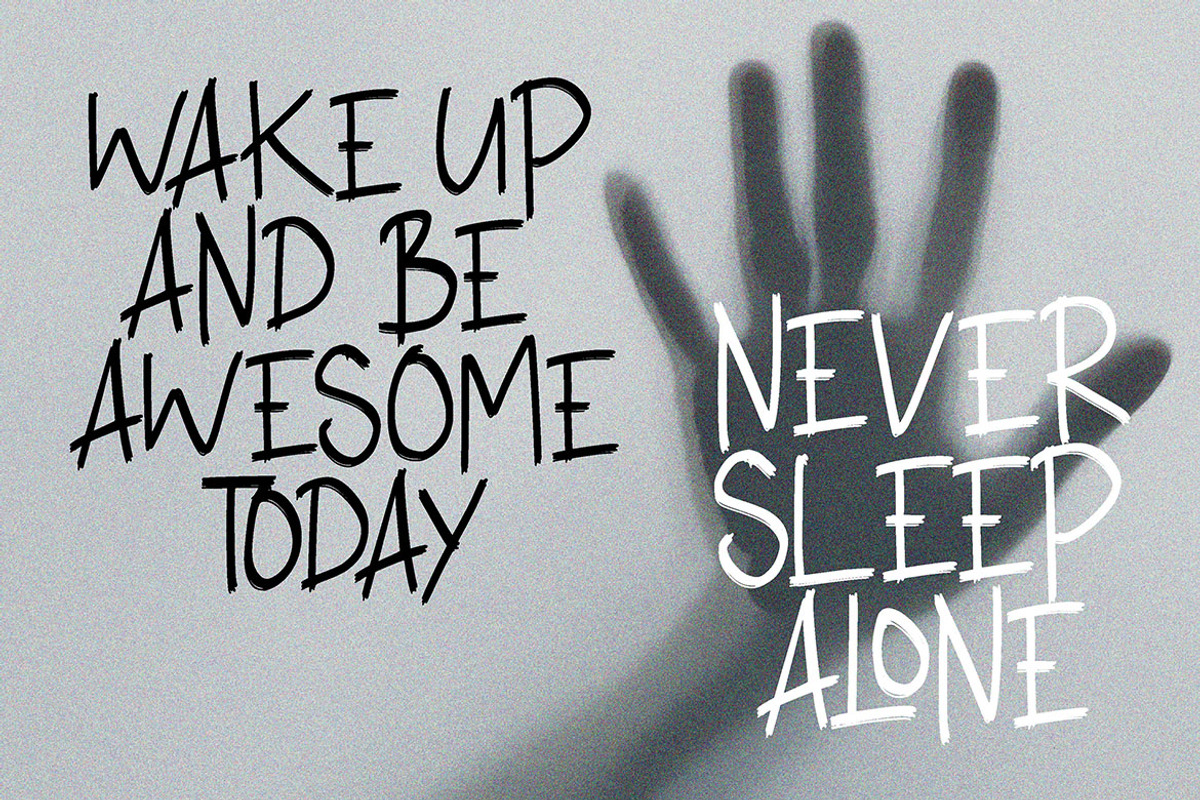 Stockade Brush, a Handwritten Font by Eltypesstudio (Photo 9 of 11)
