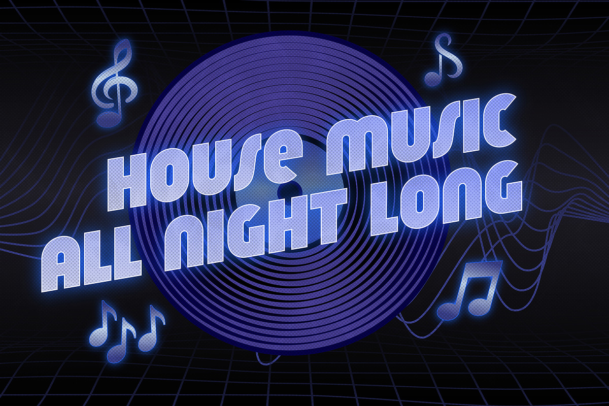 Groove Machine - 1970's Disco Type, a Sans Serif Font by HipFonts (Photo 6 of 9)