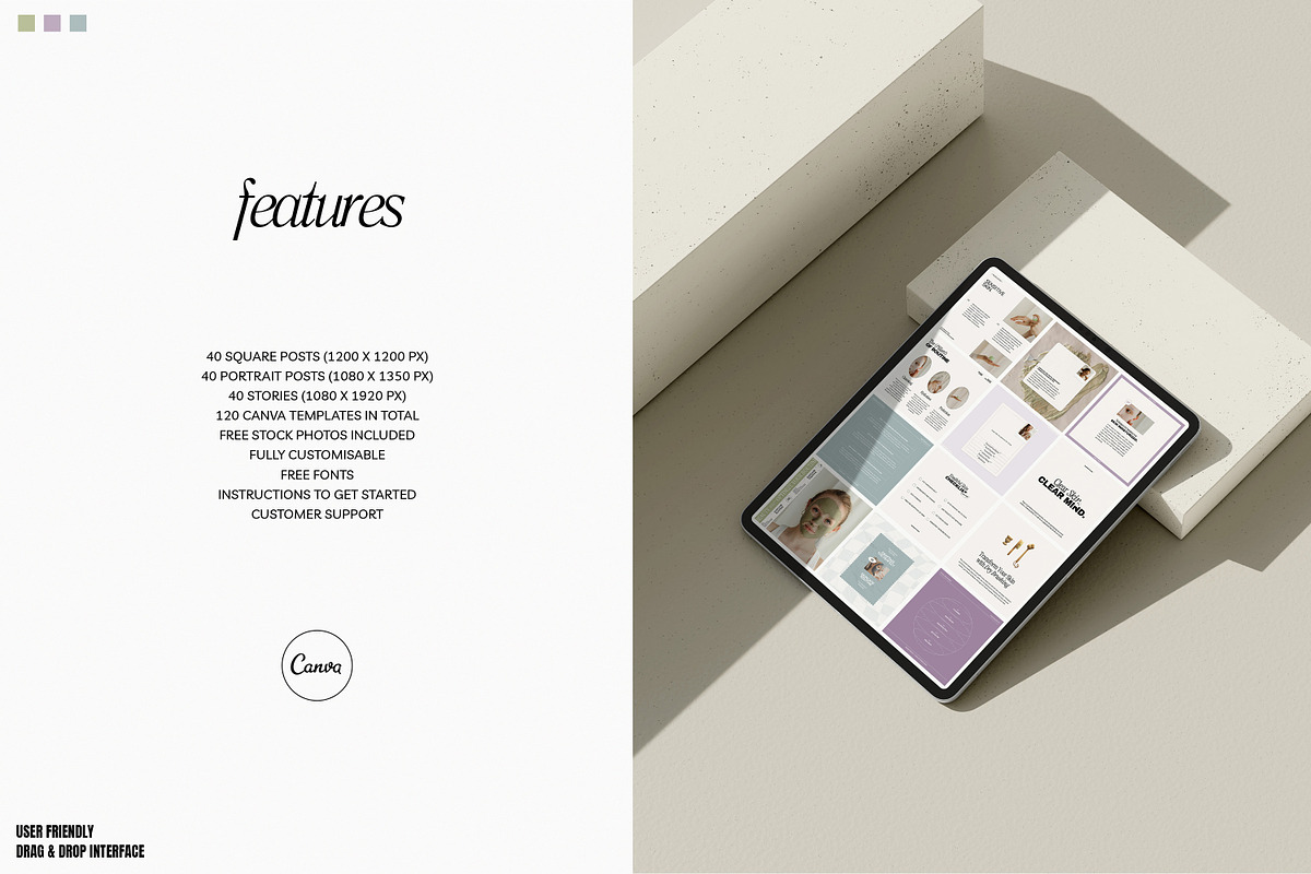Beauty - Social Media Kit (IV), a Social Media Template by Wildnun Studio (Photo 3 of 19)
